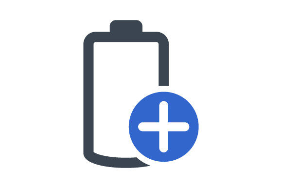 Enhance Your Designs with Add Battery Icon