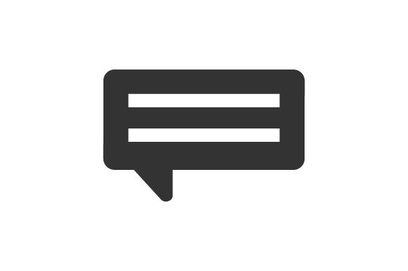 Enhance Your Designs with Chat, Comment Icon