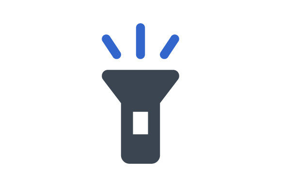Illuminate Your Designs with Flashlight, Light Icon