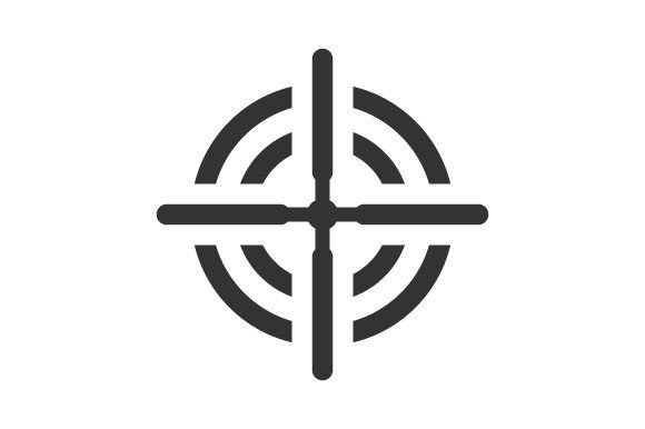 Shooting Target Icon: A Versatile and Stylish Design Element