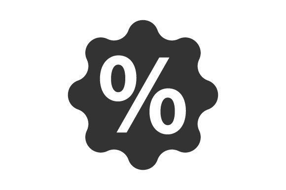 Strategic Use of Discount Label Icon for Enhanced Branding and Marketing