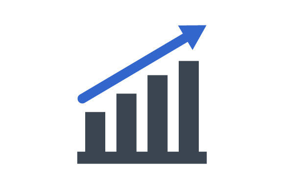 Unlock Creativity with Financial Growth Icon